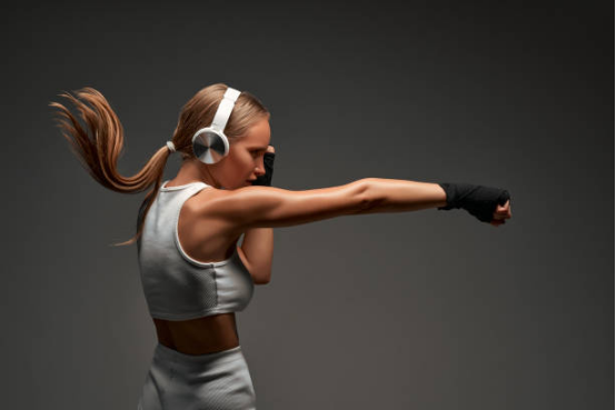 Boxing Rhyton Boxing And Music: Acoustic Beats Of Boxing Gloves In Rhythm Training ...